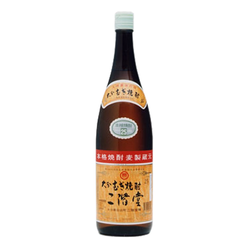 二階堂酒造 麦焼酎 二階堂 25度 1800mlびん 1本 焼酎 麦焼酎 - 最安値