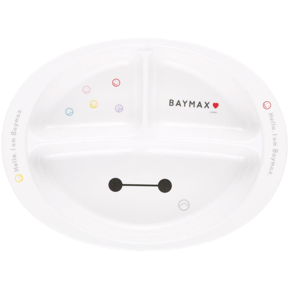 スケーター メラミン製ランチプレート（ベイマックス）59621-6-M370×1枚の商品画像