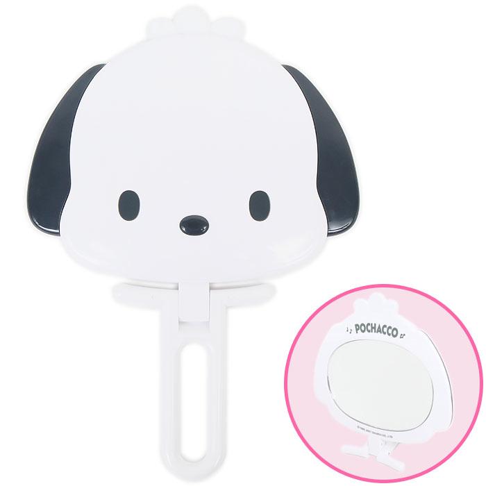 sanrio フェイス形ハンドミラー（ポチャッコ）