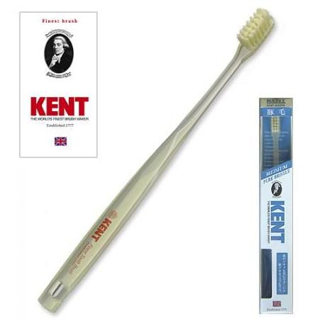 KENT 池本刷子工業 KENT 豚毛歯ブラシ 超コンパクトヘッド ふつう KNT9203 歯ブラシの商品画像