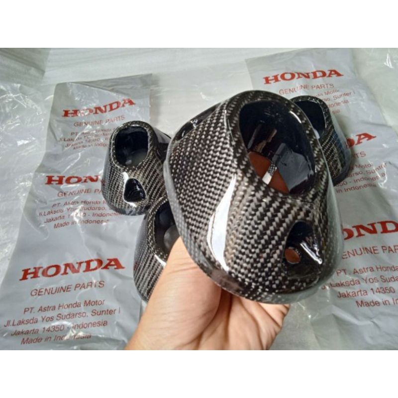 PCX160cc Honda PCX 125 160 под карбон нижняя часть глушителя оригинальный наконечник глушителя custom 