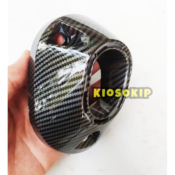 PCX160cc Honda PCX 125 160 под карбон нижняя часть глушителя оригинальный наконечник глушителя custom 