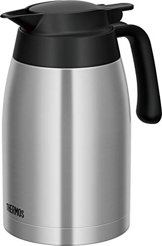 THERMOS サーモス ステンレスポット 1.5L TTB-1500（ステンレスブラック） 魔法瓶ポットの商品画像