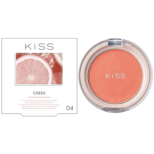 Kiss Me Kiss クリアルディ ブラッシュ 4g（04 サニーオランジュ） Kiss チーク、ほお紅の商品画像