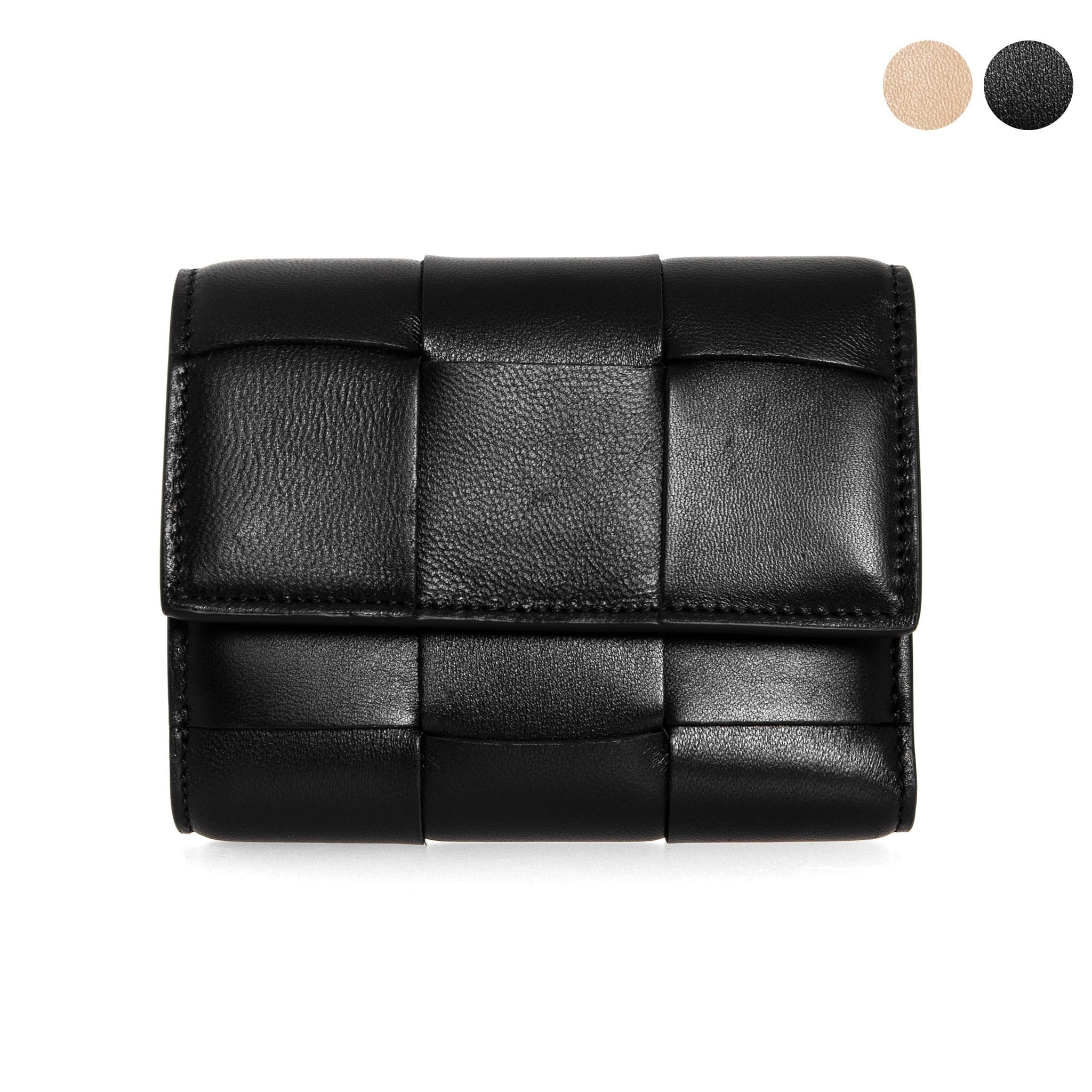 【美品]ルイヴィトン ポルトフォイユ LVポンヌフ コンパクト M69175 ルイヴィトン/3つ折り財布/ポルトフォイユLVポンヌフコンパクト/黒