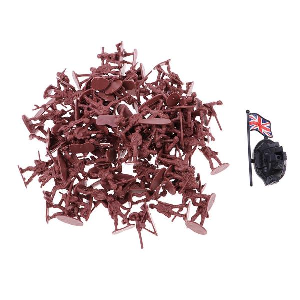 100 piece / piece / set army for plastic toy .. army person figure 12 Poe z model toy 