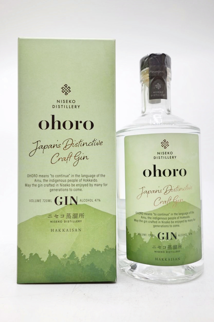 ニセコ蒸溜所 ohoro GIN 720ml×1本 ジン - 最安値・価格比較 - Yahoo
