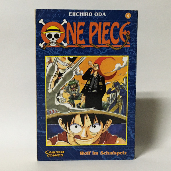 One Piece| One-piece #4( иностранная книга : немецкий язык версия б/у )