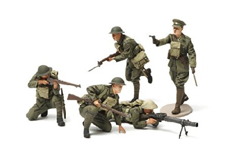 タミヤ WWI イギリス 歩兵セット（1/35スケール ミリタリーミニチュア 339 35339） ミリタリー模型の商品画像
