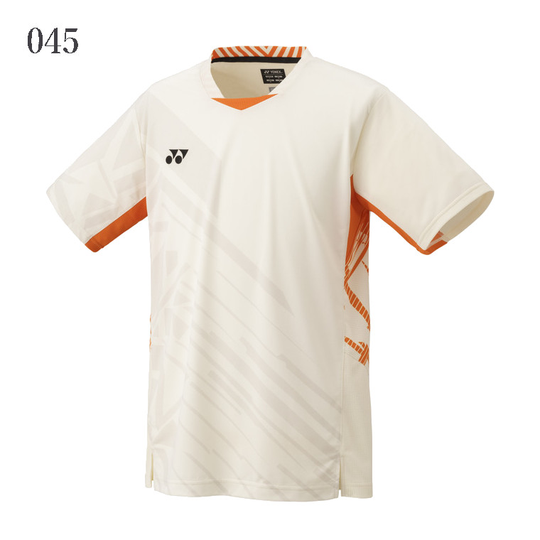 Yonex игра рубашка 10642 мужской 2025SS бадминтон теннис soft теннис .. пачка ( почтовая доставка ) соответствует 