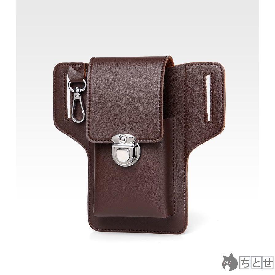  belt pouch smartphone pouch men's lady's man and woman use hip bag belt bag leather style na ska n attaching belt through . key holder smartphone inserting 