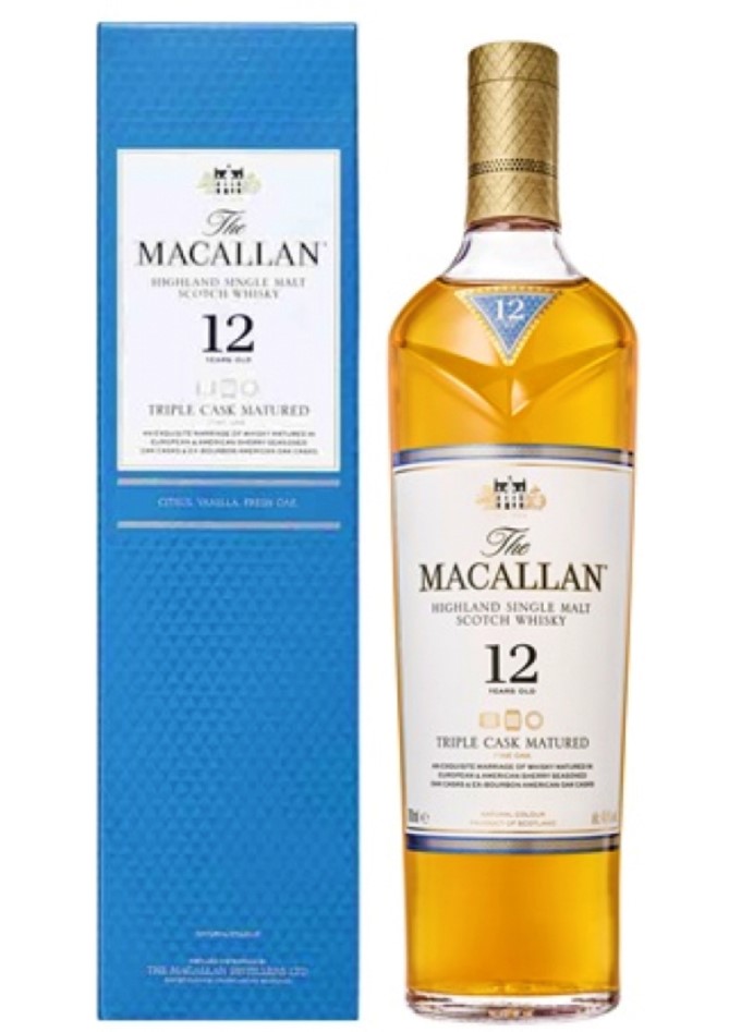 SUNTORY ザ・マッカラン トリプルカスク 12年 700mlびん 1本 ザ