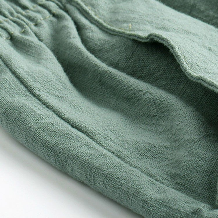  бесплатная доставка linen брюки укороченные брюки шаровары 9 минут длина большой размер женский хлопок лен легкий брюки салон одежда casual брюки li