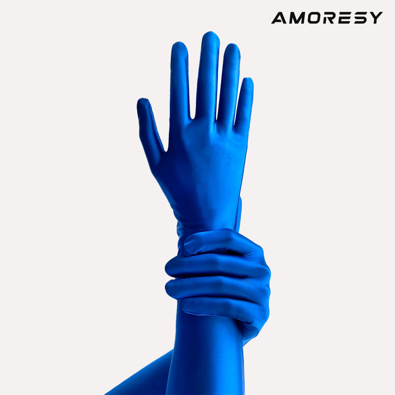 AMORESY Alecto glove lustre gloves arm cover sport cosplay sunburn measures supporter men's lady's small pra man and woman use 