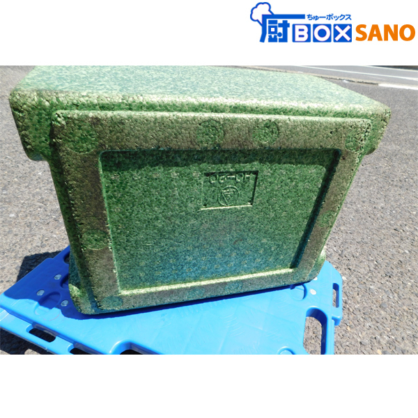 * postage included * departure . styrol heat insulation container HC-20 heat insulation container food . present width 470mm depth 355mm height 263mm used sano5659-4