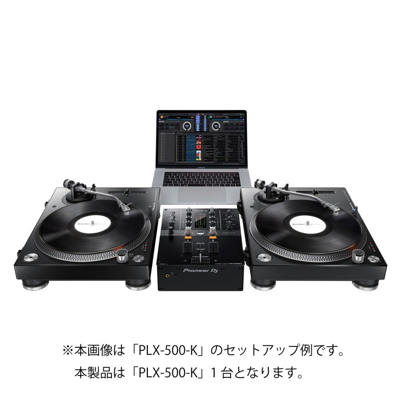 Pioneer DJ PLX-500-K Black turntable record player 