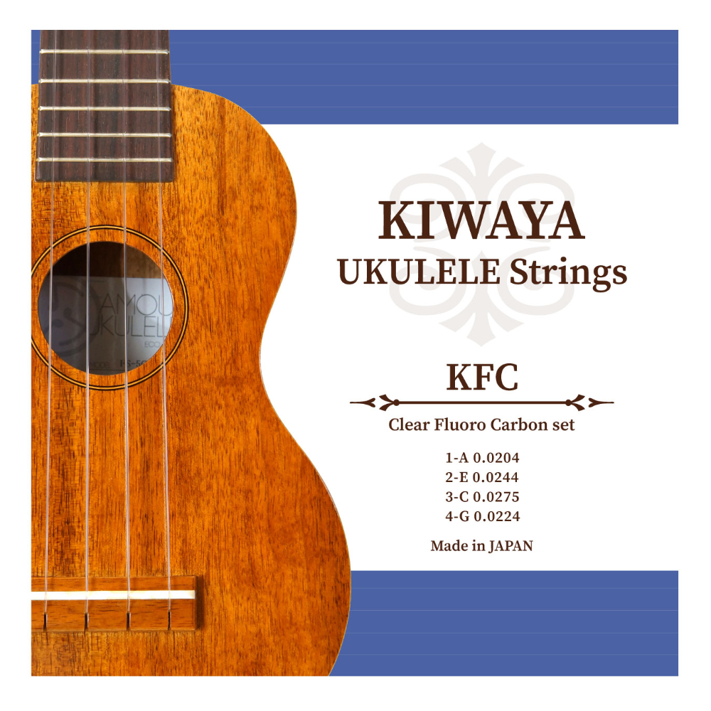 KIWAYA KFCfroro карбоновый струна комплект прозрачный все размер соответствует струна для укулеле 