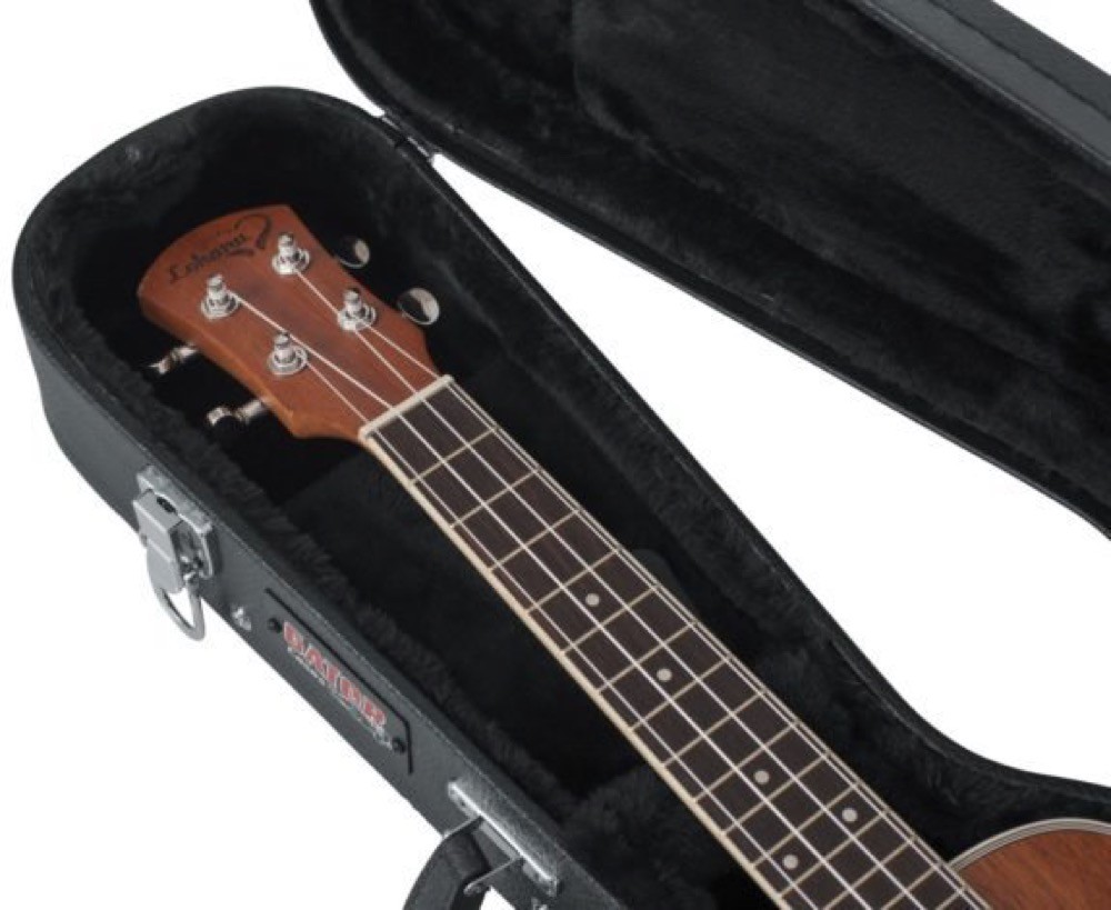 GATOR GWE-UKE-CON GWE style Hard-Shell Wood concert ukulele for hard case 