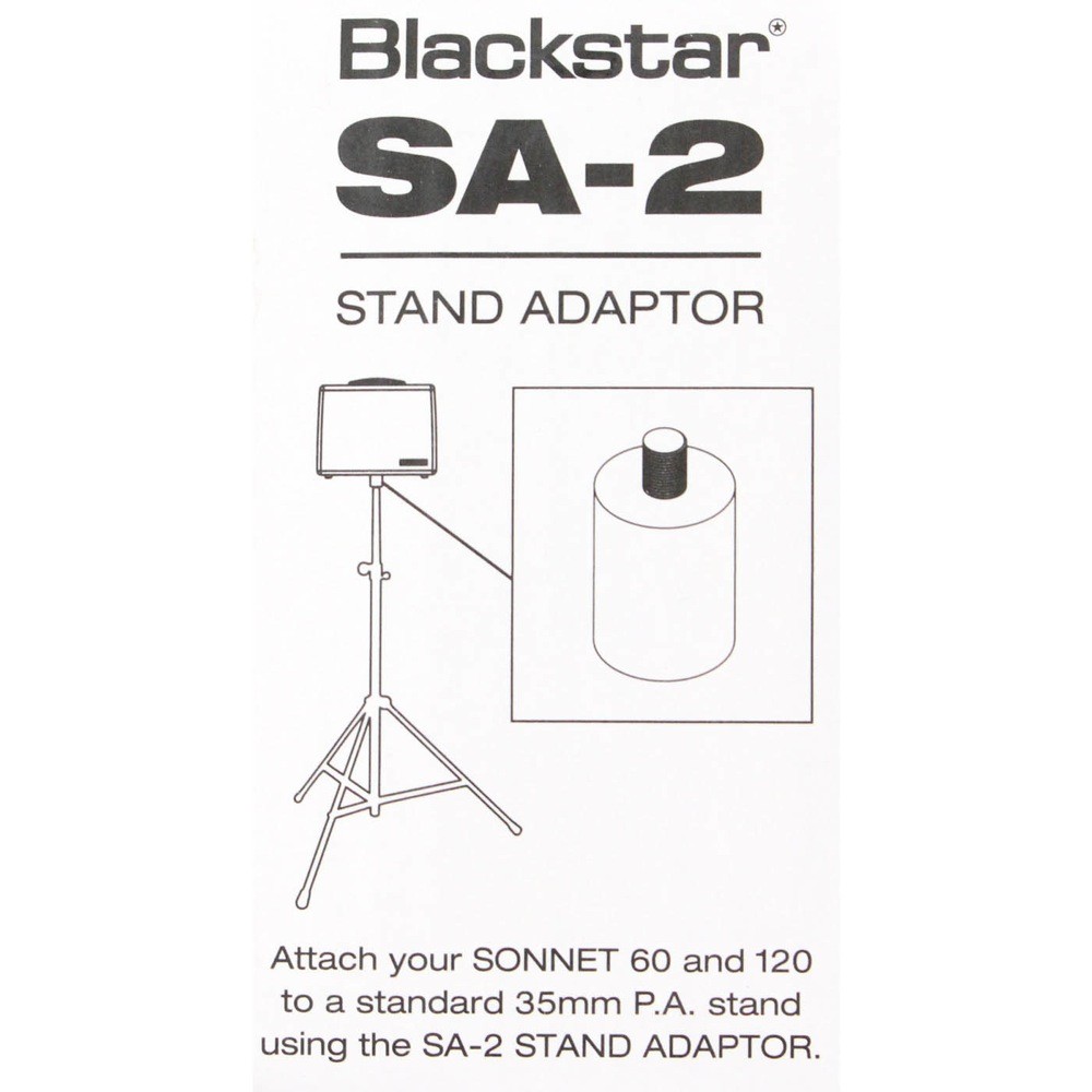  black Star BLACKSTAR SA-2 Stand Adaptor stand mount adaptor 