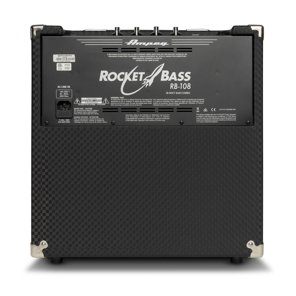 Ampeg Anne peg RB-108 base amplifier combo electric bass amplifier 
