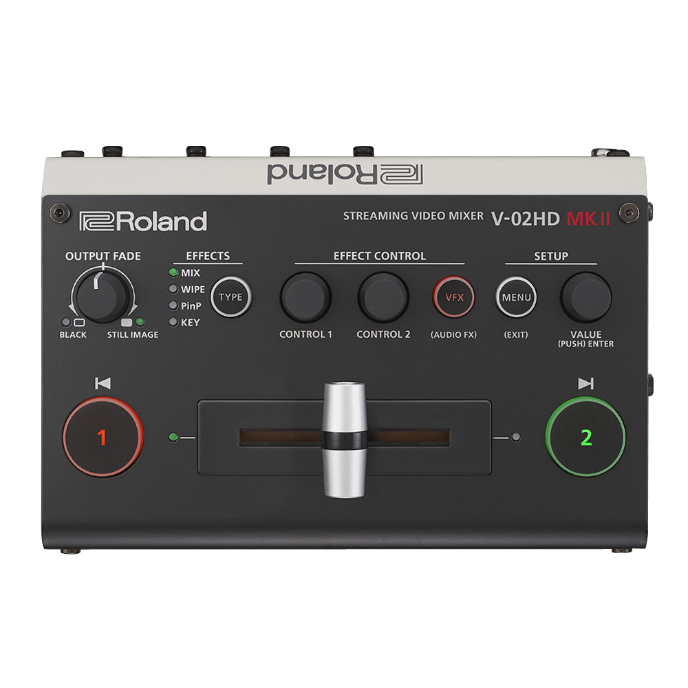  video switch .- Roland ROLAND V-02HDMKII STREAMING VIDEO MIXER video mixer 