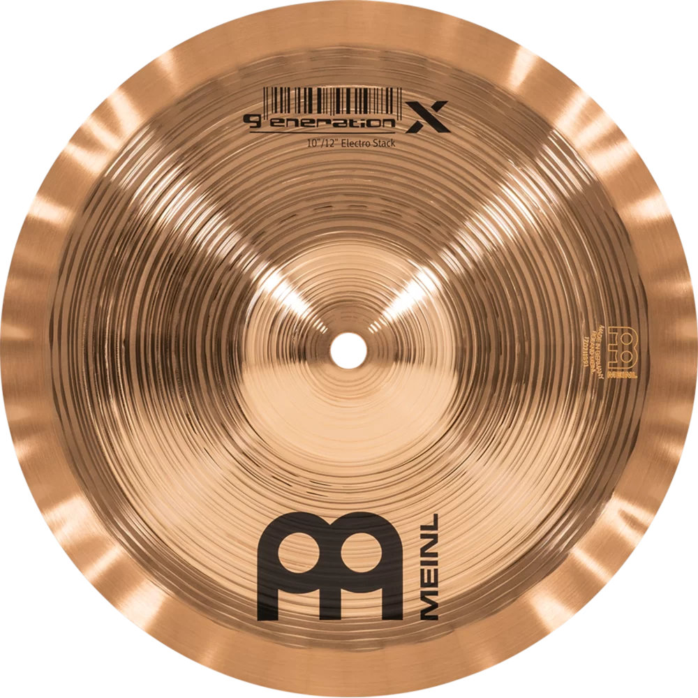 MEINL my flannel Generation X GX-10/12ES 10/12\~ ElectroStack Johnny Rabb's signature cymbals tuck cymbals 