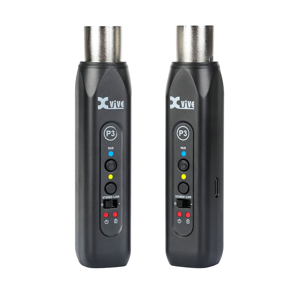 Xvive X ba Eve XV-P3D P3 Bluetooth Audio Receiver XLR терминал ресивер приемник 2 шт. комплект 