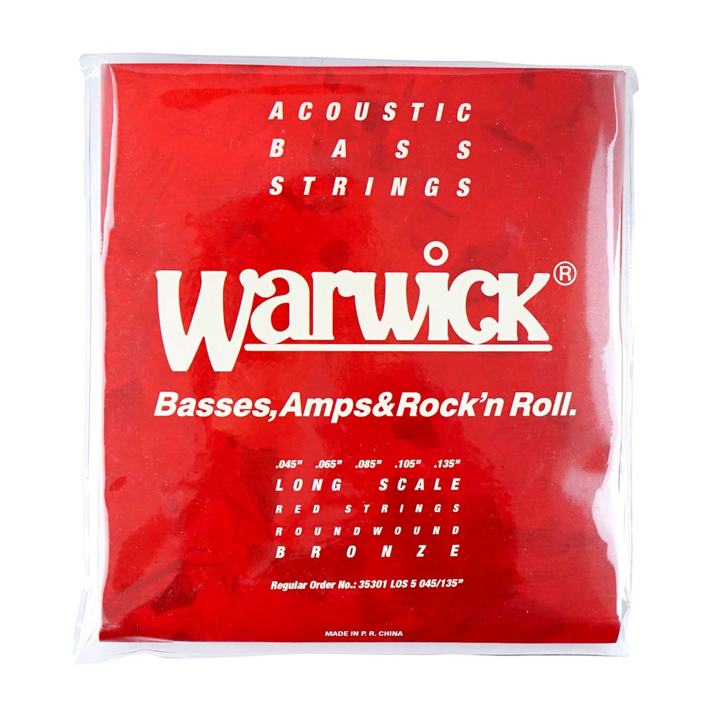  Warwick WARWICK 35301 LOS 5 045/135 RED BRONZE Acoustic 5-string Long scale акустический бас струна 