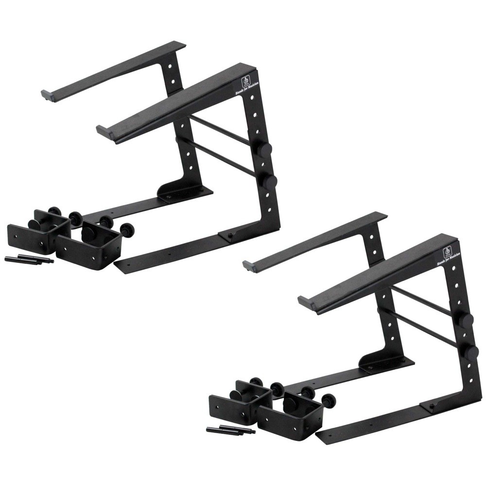 Dicon Audio LPS-002 with clamps LAPTOP STAND LAP top stand ×2 set 