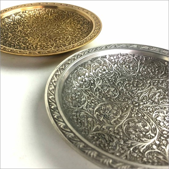 トレー 小物入れ シルバー 真鍮 クラシック アンティーク 87709TY クラシック・トレイ・シルバー トレー | 卸売・ 問屋・仕入れの