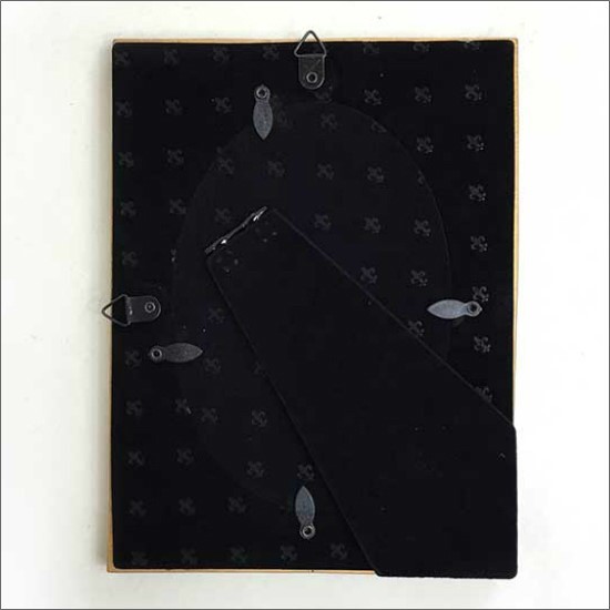 メール便送料無料】 アンティーク フォトフレーム エンボス フラワー