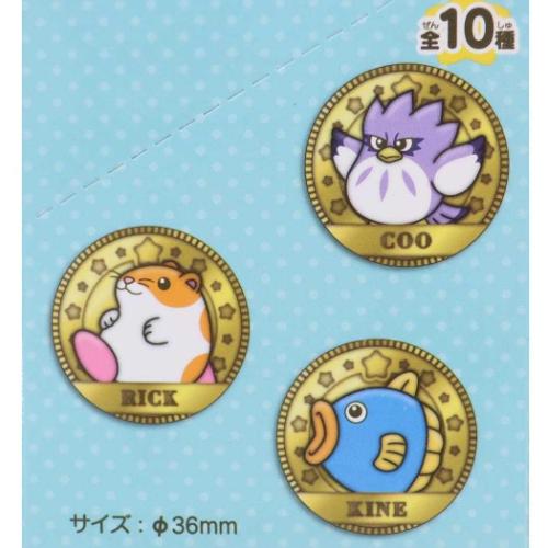  star. car bi. character medal relief medal collection all 10 kind 10 piece insertion set goods 