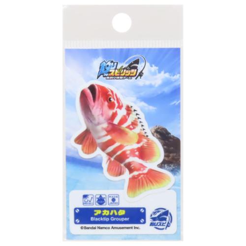 da ikatto seal fishing Spirits da ikatto sticker red is ta water-proof enduring light deco sticker character 