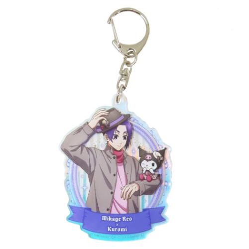 ハセプロ アクリルキーホルダー オーロラTYPE ブルーロック×サンリオキャラクターズ 06 御影玲王×クロミの商品画像