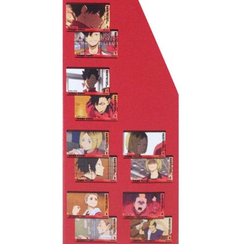 Haikyu!!!! товары collector смешанные товары Shonen Jump аниме герой pra панель коллекция Petit 2 листов ввод все 36 вид Vol.3 звук пешка BOX
