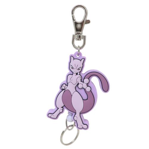 エスケイジャパン ラバーリールキーホルダー ポケットモンスター ミュウツーの商品画像