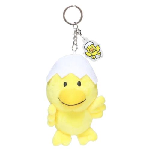 エスケイジャパン たべっ子どうぶつ ぬいぐるみキーリング（ひよこアクリル）の商品画像