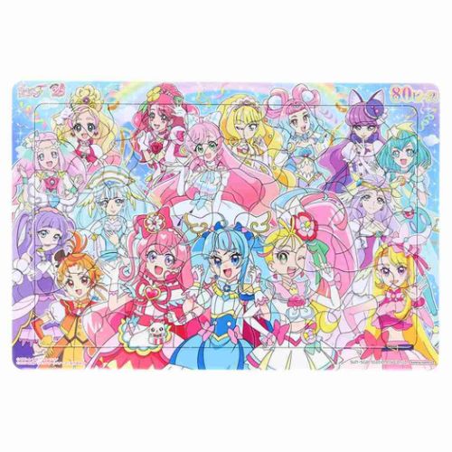  развивающая игрушка фильм Precure All Stars F мозаика 80P девочка аниме герой 