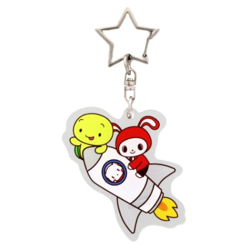 サンスター文具 アクリルキーホルダー まいぜんシスターズ 宇宙Aの商品画像