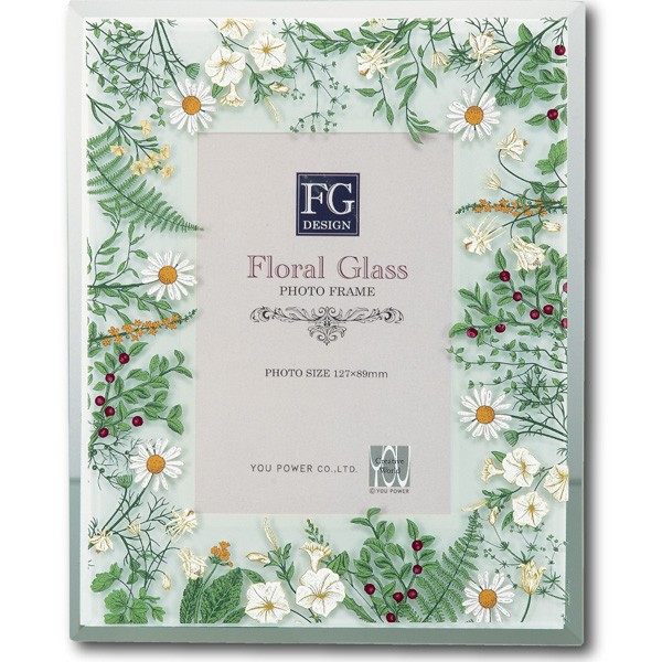 FGデザイン フォトフレーム FF-02100 （ワイルド フラワー イエロー）