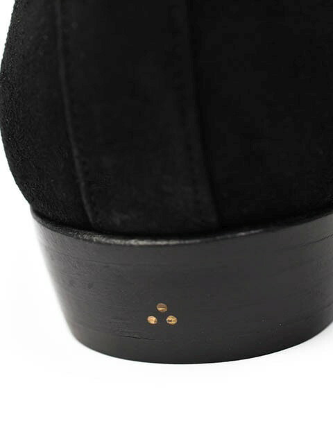 Baudoin&amp;Lange[ панель u in &amp; Ran ji] SaGa n Classics to кольцо есть bell Jean Loafer замша черный 