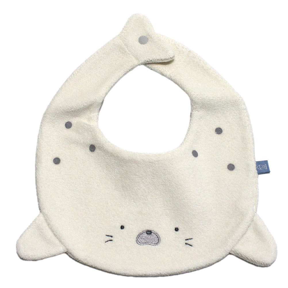  baby смешанные товары * bib "mocmofmokmof"...... аквариум нагрудник белый (WH)