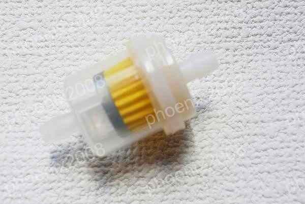  топливный фильтр шланг диаметр 6mm 1/4inch прозрачный круглый 2 шт мотоцикл 