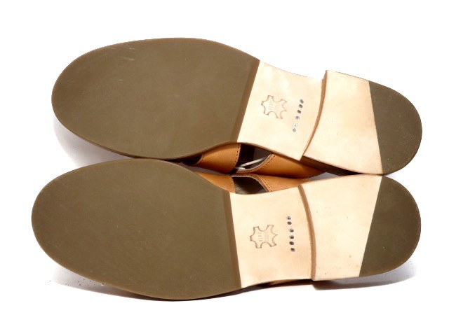 Hender Schme ブラウン サボサンダル 未使用 Hender Scheme エンダースキーマ soak レザーサンダル bs