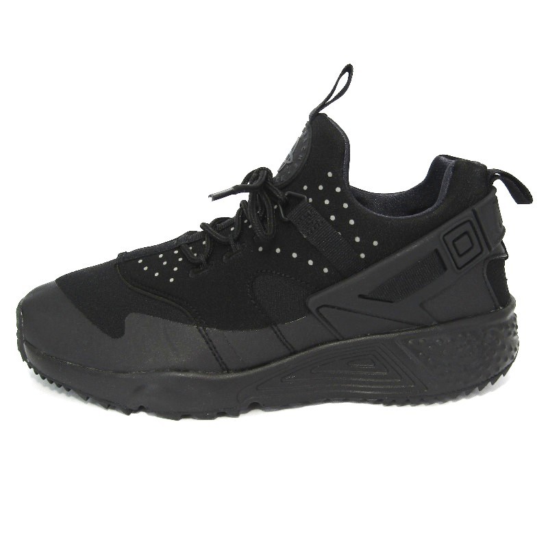 NIKE AIR HUARACHE UTILITY "TRIPLE BLACK" 806807-002 （ブラック/ブラック/ブラック） エア ハラチ メンズスニーカーの商品画像