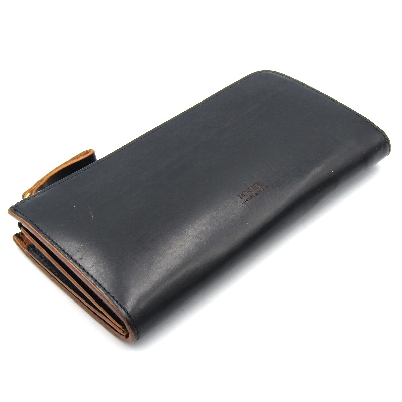 吉田カバン PORTER FILM LONG WALLET 187-01347（ブラック） PORTER FILM（PORTER） メンズ長財布の商品画像