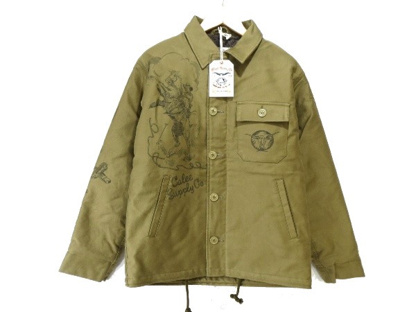 CALEE キャリー 15AW A-2 デッキジャケット cl-15aw046 classic_20005693