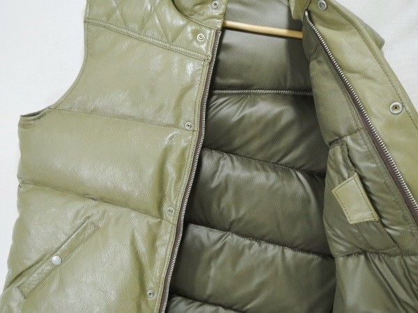 マッコイ TOY'S McCOY BECK レザー ダウンベスト 馬革42 TMJ1442