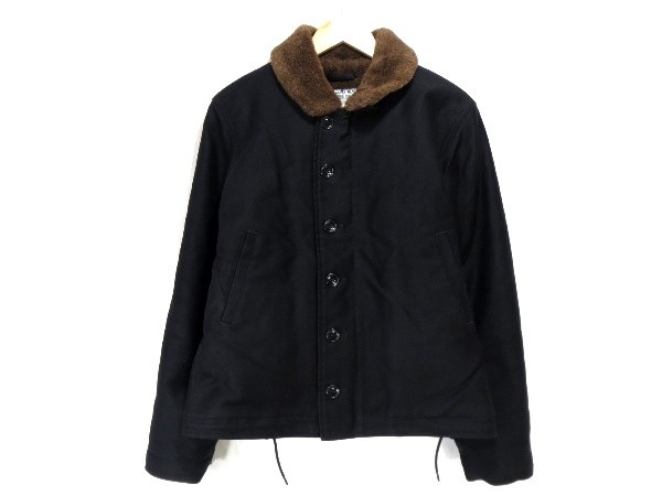 1st テンダーロイン T-9 JKT フライトジャケット TENDERLOIN テンダーロイン 09AW T-1 デッキジャケット 黒 36