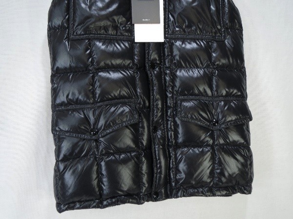 DUVETICA デュベティカ AKM M-65 ダウンベスト 美品 黒 AD008 M
